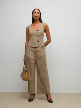 Awayah-broek met hoge taille