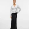 Awbea lange rok met hoge taille