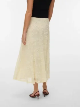 Awblakely lange rok met hoge taille
