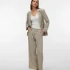 Awbraelyn broek met middelhoge taille