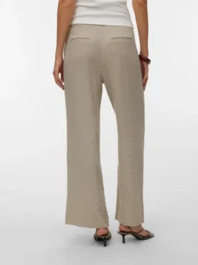 Awbraelyn broek met middelhoge taille