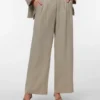 Awbraelyn broek met middelhoge taille