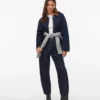 Aweveline High Rise Barrel Fit-Jeans