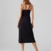 Awfrances midi-rok met hoge taille