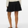 Awjusti kort rokje met hoge taille