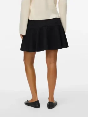 Awjusti kort rokje met hoge taille