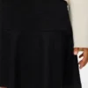 Awjusti kort rokje met hoge taille
