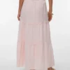 Awkeeley lange rok met hoge taille