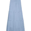 Awkeeley lange rok met hoge taille