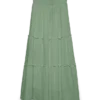 Awkeeley lange rok met hoge taille