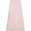 Awkeeley lange rok met hoge taille