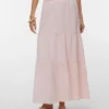 Awkeeley lange rok met hoge taille