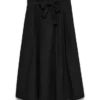 Awliva midi-rok met hoge taille
