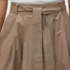 Awliva midi-rok met hoge taille