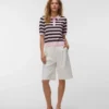 Awoline gebreid poloshirt