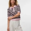 Awoline gebreid poloshirt