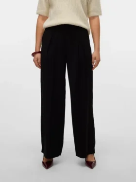 Awpure broek met hoge taille