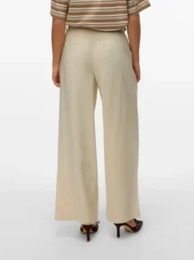 Awpure broek met hoge taille