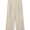 Awpure broek met hoge taille