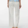 Awrena-Jeans met middelhoge taille en wijde pijpen