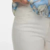 Awrena-Jeans met middelhoge taille en wijde pijpen