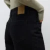Awrena-Jeans met middelhoge taille en wijde pijpen