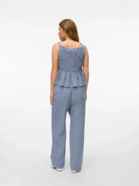 Awroberta-broek met hoge taille