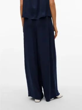 Awshanna-broek met hoge taille