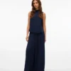 Awshanna-broek met hoge taille
