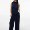 Awshanna-broek met hoge taille