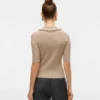 Awshirli gebreid poloshirt