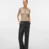 Awshirli gebreid poloshirt