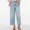 Awsienna High Rise Cropped Fit-Jeans