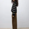 Awtala-broek met hoge taille