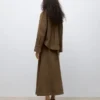 Awtala lange rok met hoge taille