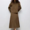 Awtala lange rok met hoge taille