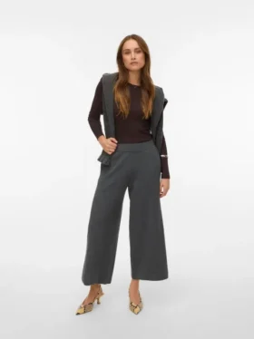 Awukno-broek met middelhoge taille