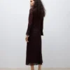 Awurshila lange rok met middelhoge taille