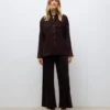 Awuta-broek met hoge taille