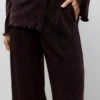 Awuta-broek met hoge taille