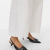 Awvana-broek met middelhoge taille