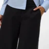 Awvana-broek met middelhoge taille