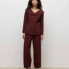 Awvivica-broek met hoge taille