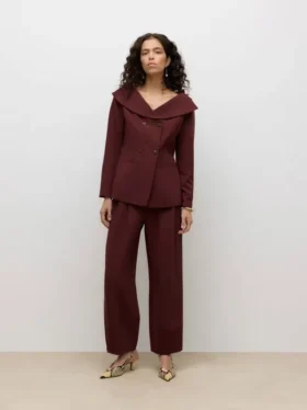 Awvivica-broek met hoge taille