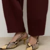 Awvivica-broek met hoge taille