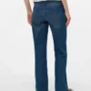 Bootcut-Jeans met uitlopende pijpen en middelhoge taille