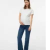 Bootcut-Jeans met uitlopende pijpen en middelhoge taille
