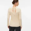 Breigoed top met ronde hals en normale pasvorm Breigoed top met ronde hals en normale pasvorm
