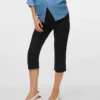 Broek met cropped pasvorm
