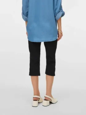 Broek met cropped pasvorm